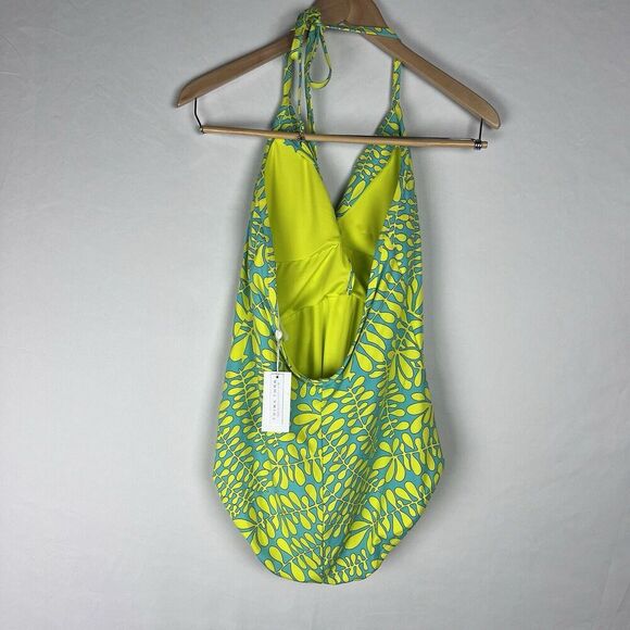 Trina Turk Spa & Swim Collection Trellis Floral Swimsuit Size 14 NWT - Picture 2 of 9